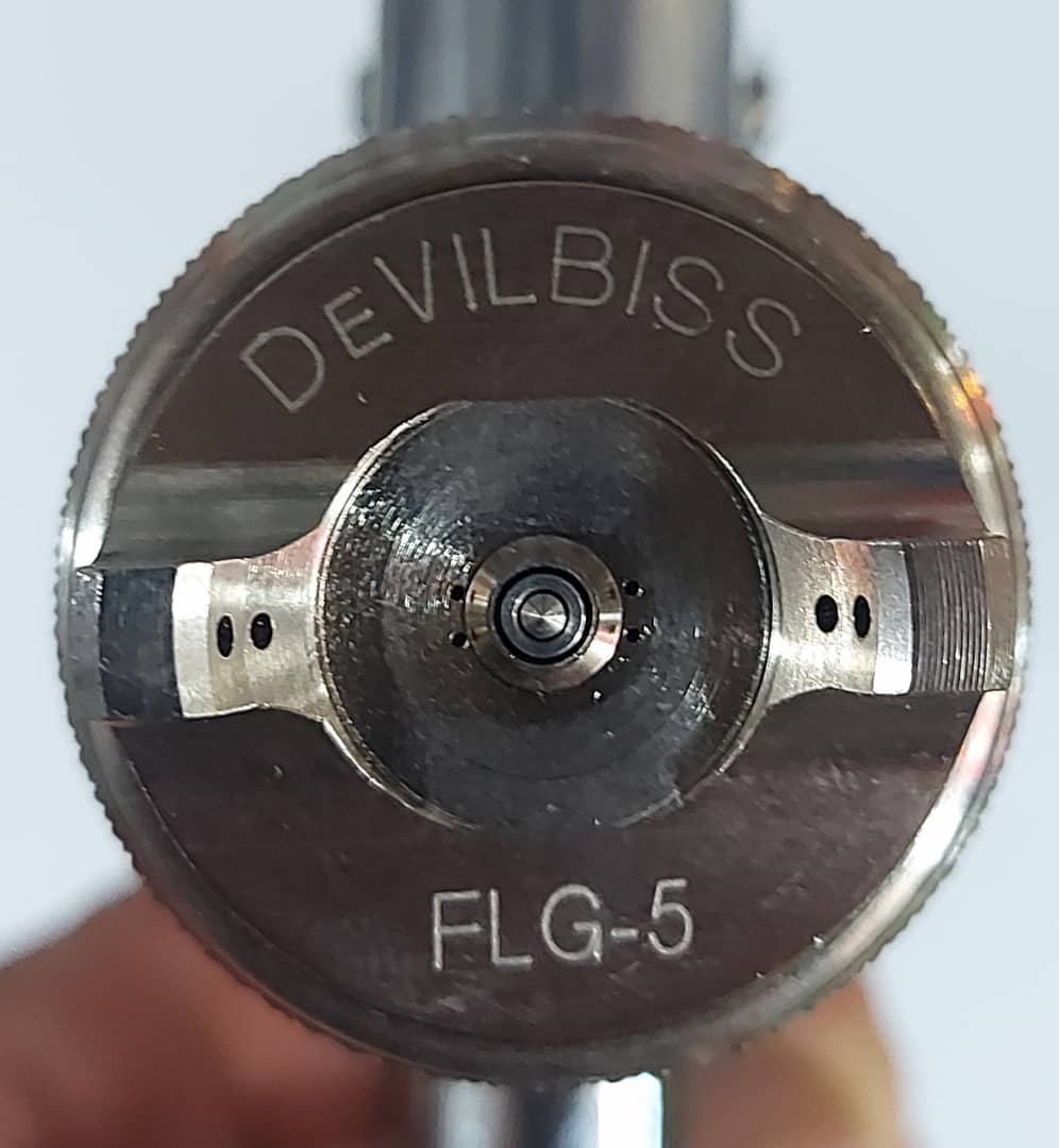 پیستوله های رنگپاش دولبیس (DEVILBISS) دسته کروم استیل - Image 2